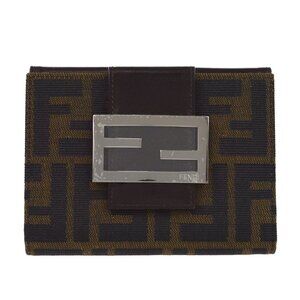 Fendi Brown Zucca Bifold Wallet 2368-8M0035/016 XX07520